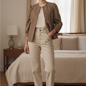 Womans Banana Republic Brown Blazer